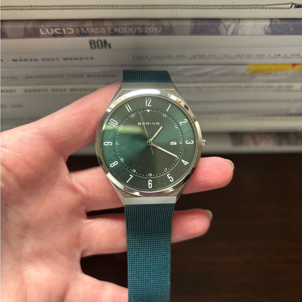 Danish Designer Bering Automatic Wristwatch NWT